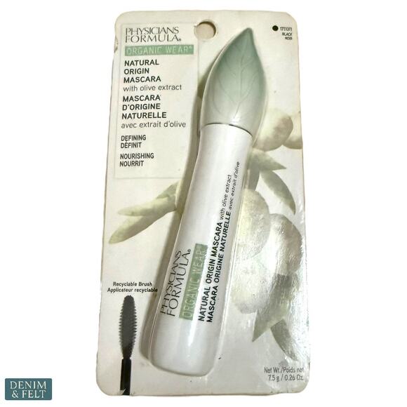 Physicians Formula Organic Wear Natural Origin Mascara Black Olive Extract NEW - Picture 3 of 7